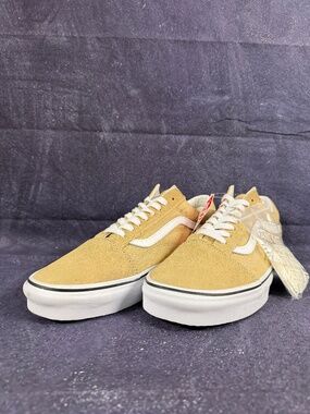 Vans "Old Skool" Sand Beige Tan Suede Canvas Sneakers Men's Size 12 NWT